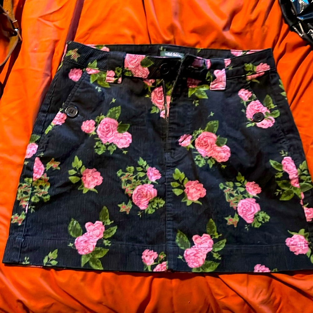 Wild Fable Rose Corduroy Skirt Size 2
